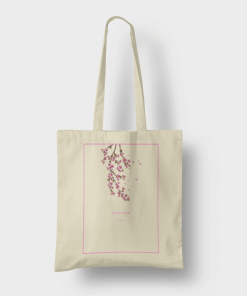 inkbloom cheerry tote bag