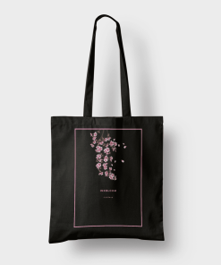 inkbloom cheerry tote bag
