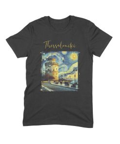 Thessaloniki van Gogh tshirt