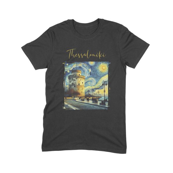 Thessaloniki van Gogh tshirt