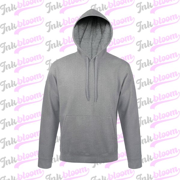 Sol's snake hoodie φούτερ με κουκουλα grey melange -360