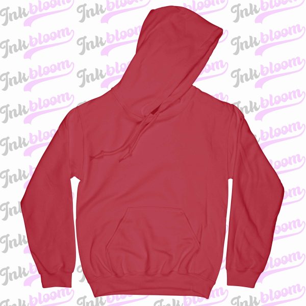 Φούτερ hoodie 18500 gildan red