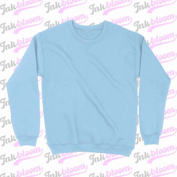 φουτερ gildan 18000 sweatwhirt light blue