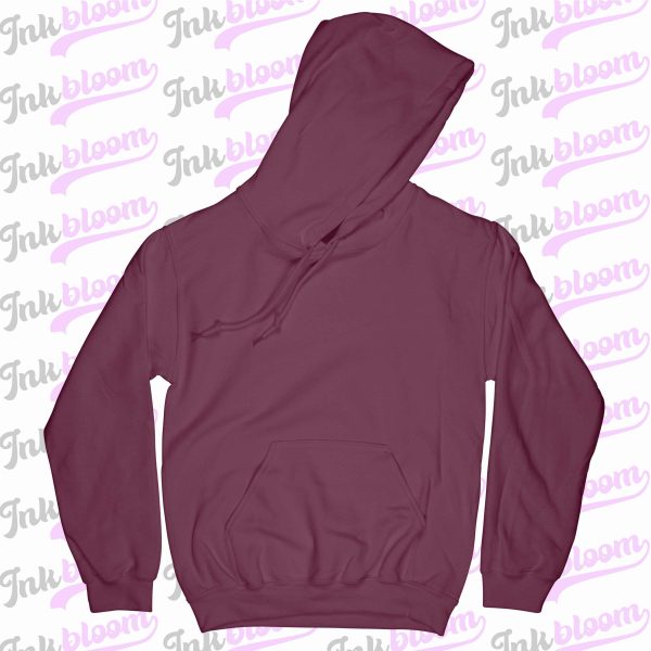 Φούτερ hoodie 18500 gildan για εκτύπωση Maroon