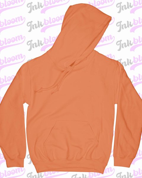 Φούτερ hoodie 18500 gildan για εκτύπωση orange