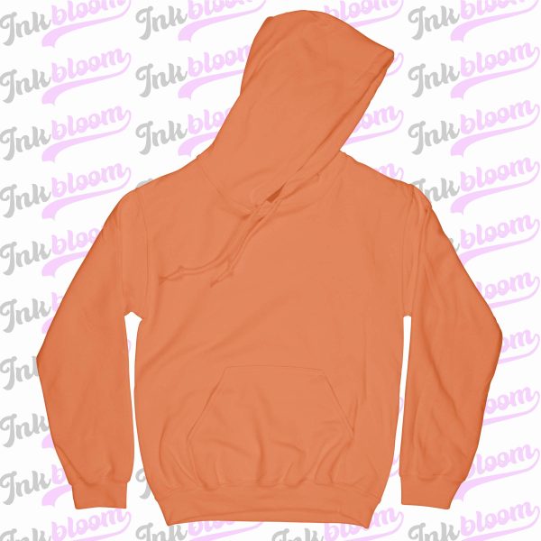 Φούτερ hoodie 18500 gildan για εκτύπωση orange