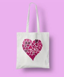 τσάντα με καρδιές