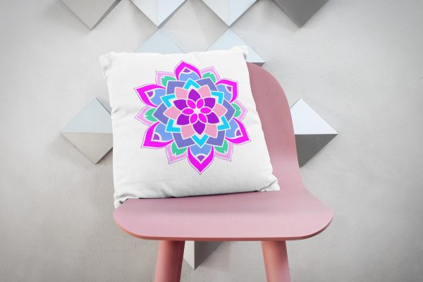 mandala pillow