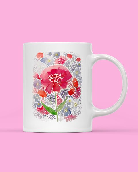 Rania flower mug 3