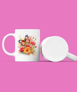 πεταλούδα και λουλούδι