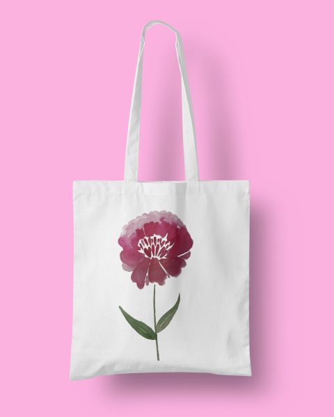 Rania flower tote bag 2