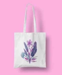 Rania flower tote bag