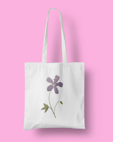 rania tote bag flower