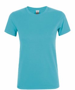 Γυναικείο t-shirt SOL'S Regent με εκτύπωση σε χρώμα atoll blue