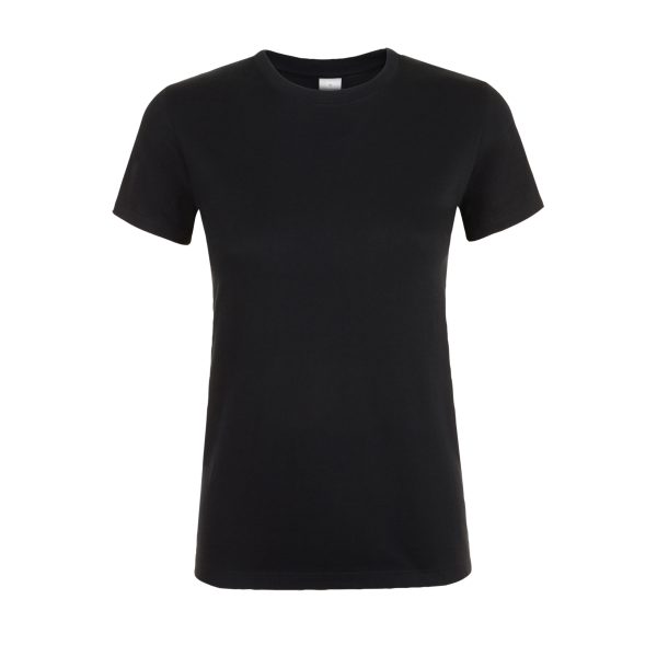 Γυναικείο t-shirt SOL'S Regent με εκτύπωση σε χρώμα μαύρο