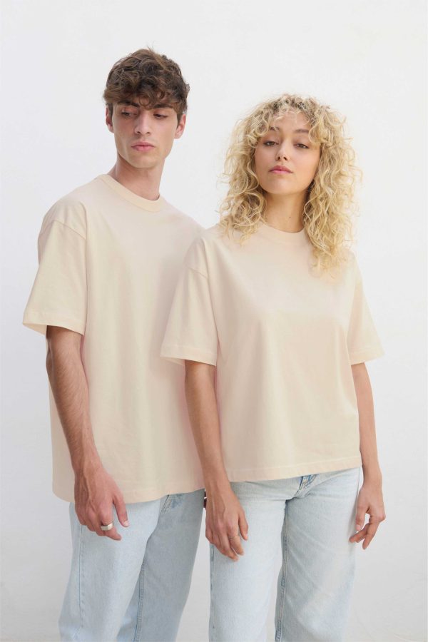 Ανδρικό Oversized Boxy men T-shirt 100% Οργανικό Βαμβάκι με Εκτύπωση - Image 10