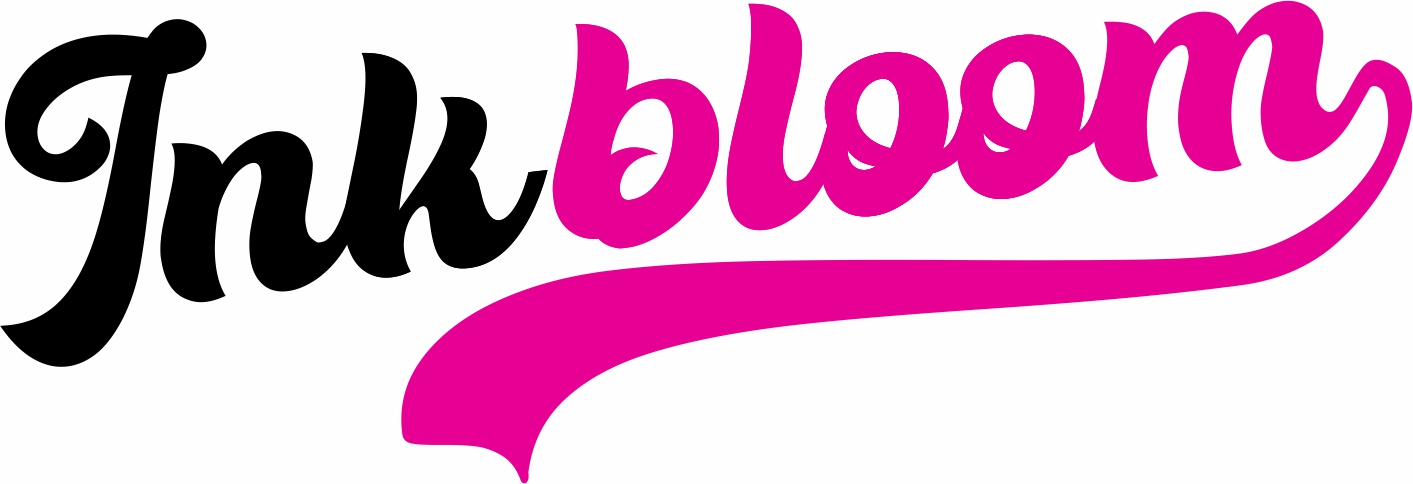 λογότυπο της inkbloom - προσωποποιημένα δώρα και εκτυπώσεις και διαφημιστικά