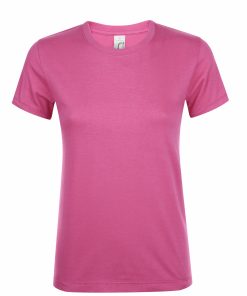 Γυναικείο t-shirt SOL'S Regent με εκτύπωση σε χρώμα orchid pink