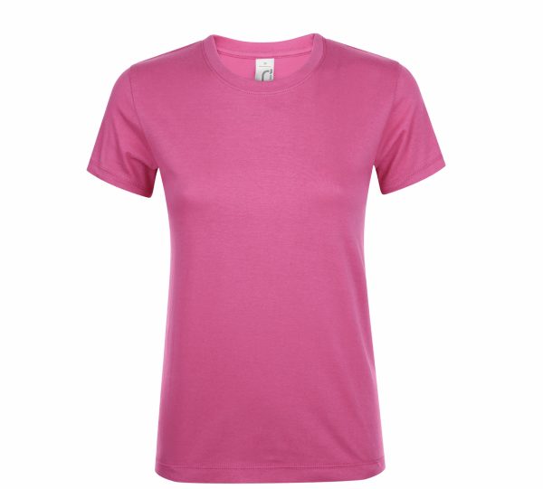 Γυναικείο t-shirt SOL'S Regent με εκτύπωση σε χρώμα orchid pink