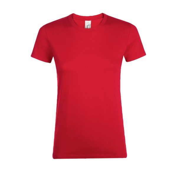 Γυναικείο t-shirt SOL'S Regent με εκτύπωση σε χρώμα κόκκινο