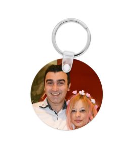 Alternative view of Mπρελόκ  στρόγγυλο mdf με εκτύπωση