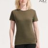 Γυναικείο t-shirt SOL’S Regent σε χακι, κομψό και διαχρονικό, ιδανικό για καθημερινή χρήση ή προσωποποιημένα δώρα με εκτύπωση.