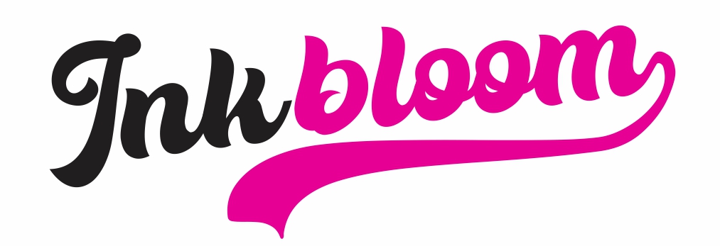 λογότυπο της inkbloom - προσωποποιημένα δώρα και εκτυπώσεις και διαφημιστικά