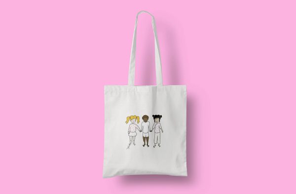 Urbanduck υφασμάτινη τσάντα με παιδιά