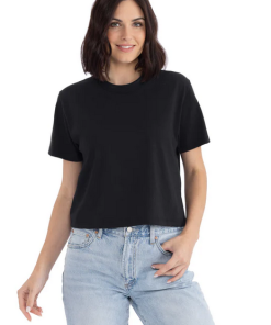 Alternative view of Oversized Γυναικείο T-Shirt next level apparel Boxy Women με εκτύπωση